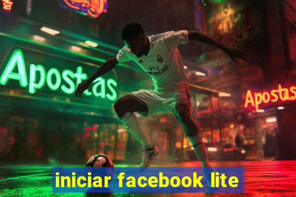 iniciar facebook lite